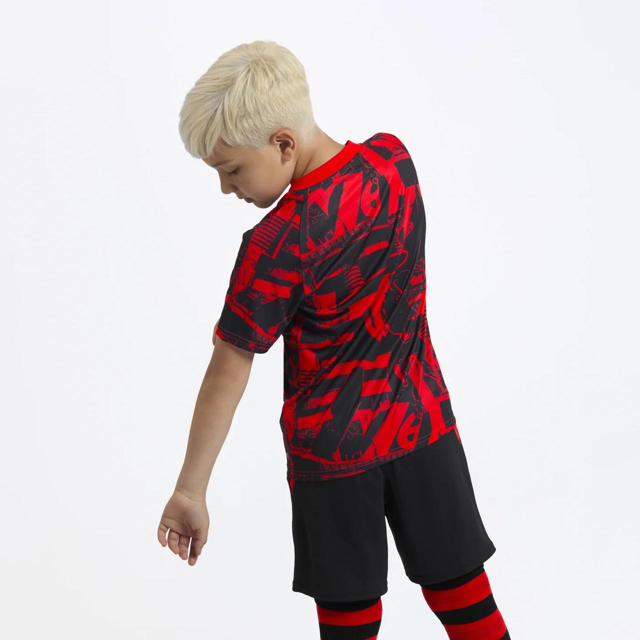 Conjunto Infantil Milan pré jogo 2026/27