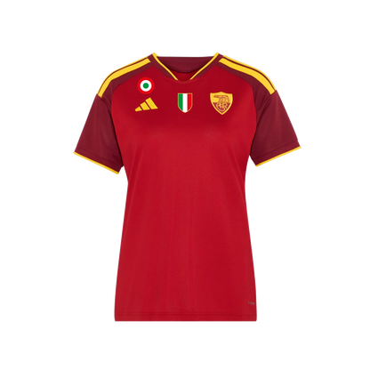 Camisola Feminina AS Roma Principal Vermelha 2026/27