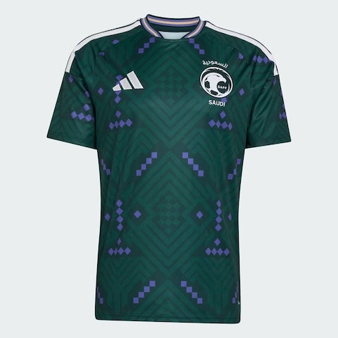 Camisola Arábia Saudita Alternativa Verde Mundial 2026