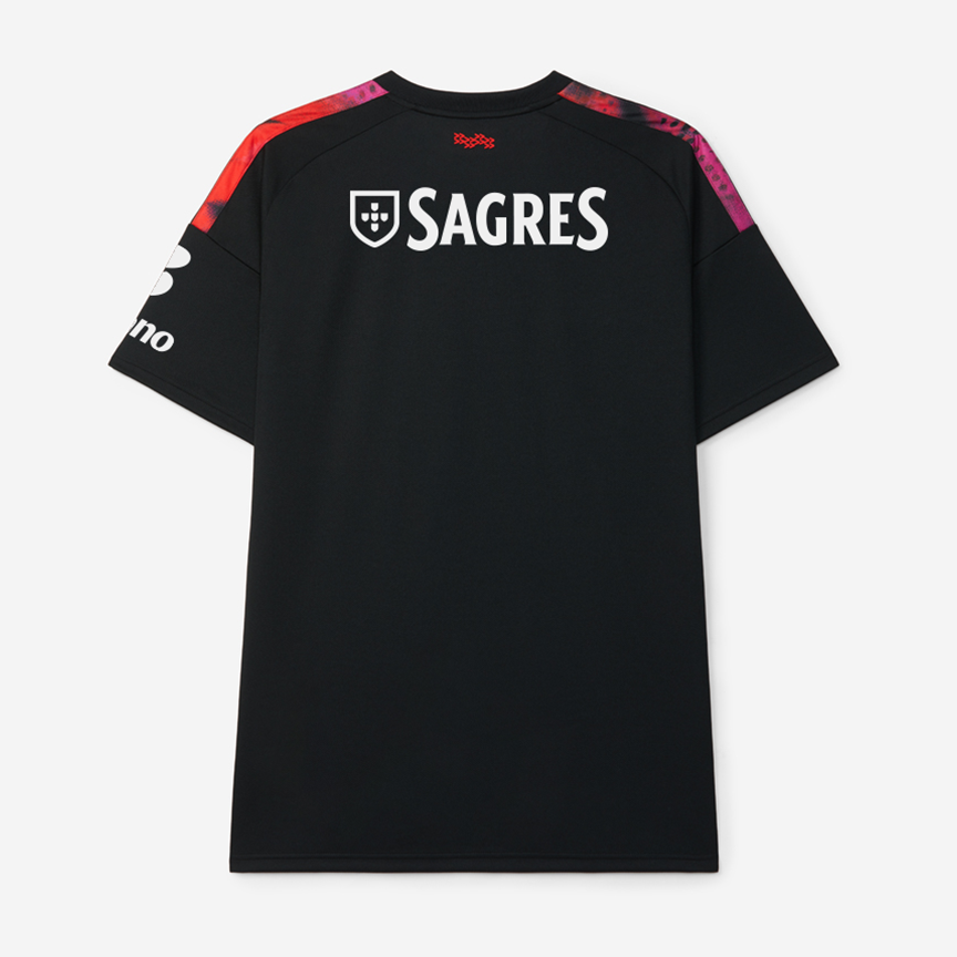 Camisola águia alternativa terceira camisola preta e vermelha 2026/27 - LANÇAMENTO
