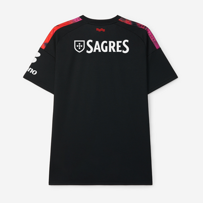 Camisola águia alternativa terceira camisola preta e vermelha 2026/27 - LANÇAMENTO