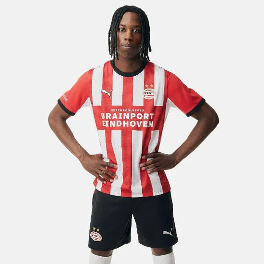 Camisola PSV Eindhoven Principal Vermelha e Branca 2026/27