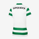 Camisola FEMININA principal 2025/26 verde e branca - LANÇAMENTO