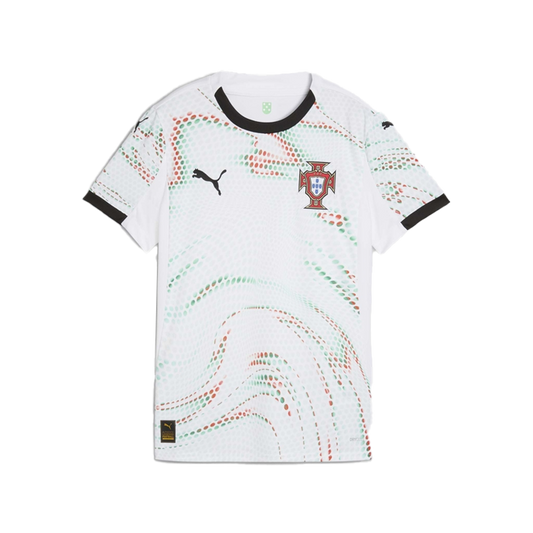 Camisola Feminina Seleção Portugal branca alternativa 2025