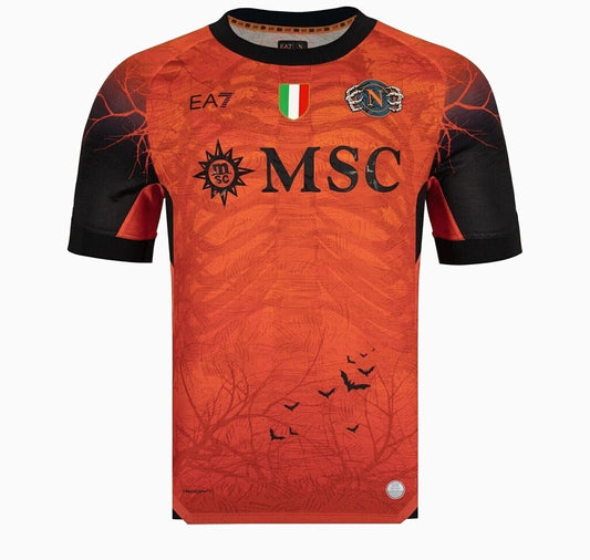 Camisola Napoles Halloween laranja 2025/26 - napoli