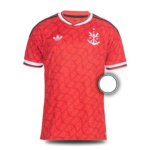 Camisola Flamengo Terceira Vermelha 2026/27