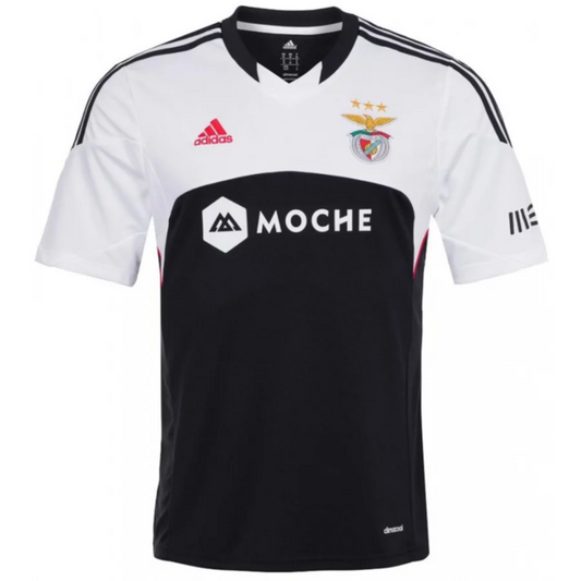 Camisola retrô preta/branca 2013/14