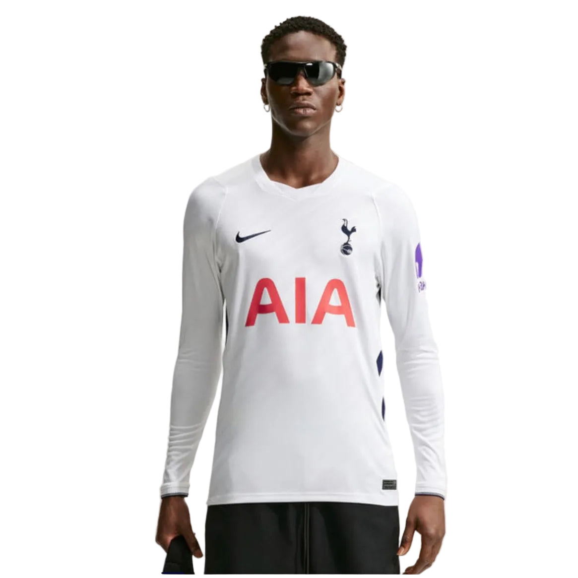 Camisola Tottenham Hotspur principal branca 2026/27 - MANGA LONGA