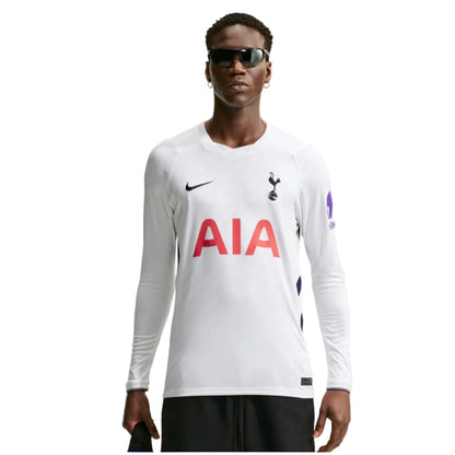 Camisola Tottenham Hotspur principal branca 2026/27 - MANGA LONGA