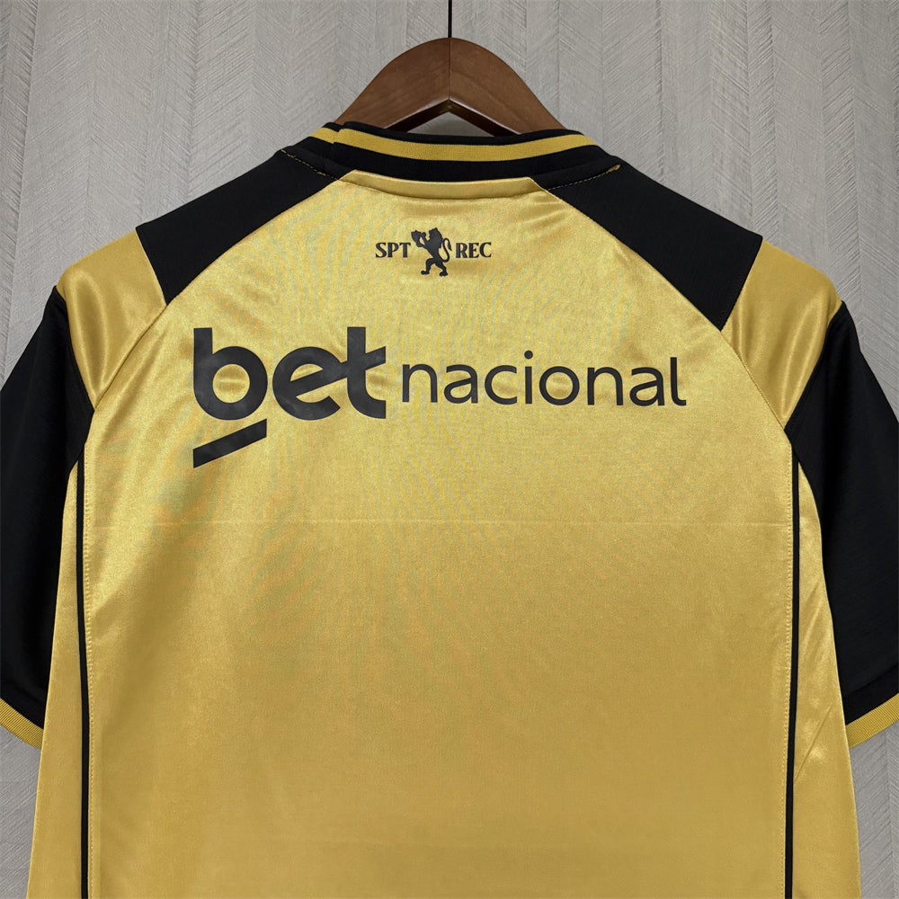 Camisola Sport Club Recife Away 2026/27 dourada