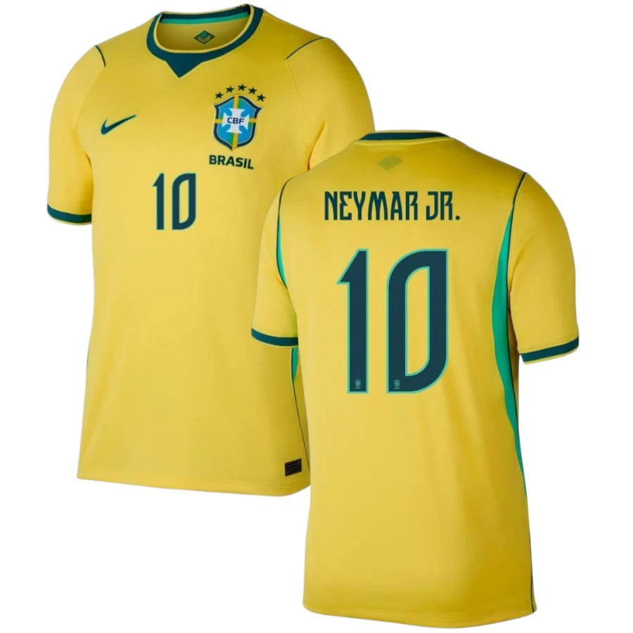 Camisola Brasil principal NEYMAR JR 10 Copa do Mundo 2026 - amarela