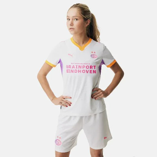Camisola Feminina alternativa 2026/27 - branca