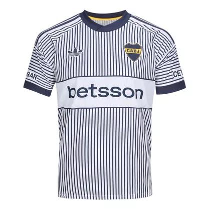 Camisola alternativa branca/azul 2026/27