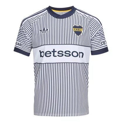 Camisola alternativa branca/azul 2026/27
