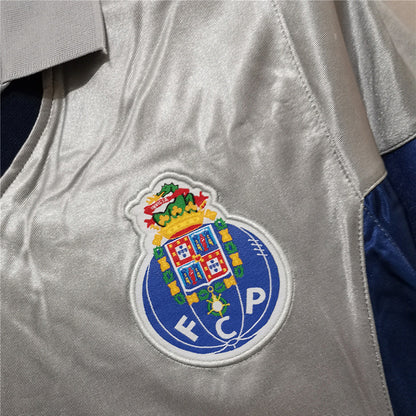 Camisola retro 2001/02 - cinza/azul