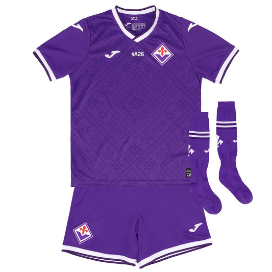 Conjunto Infantil Fiorentina Home 2026/27
