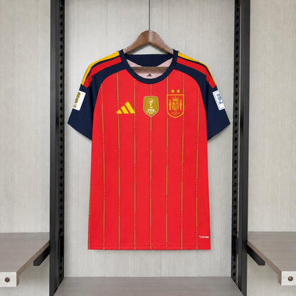 Camisola Seleção da Espanha principal - CAMPEÃO COPA DO MUNDO 2026