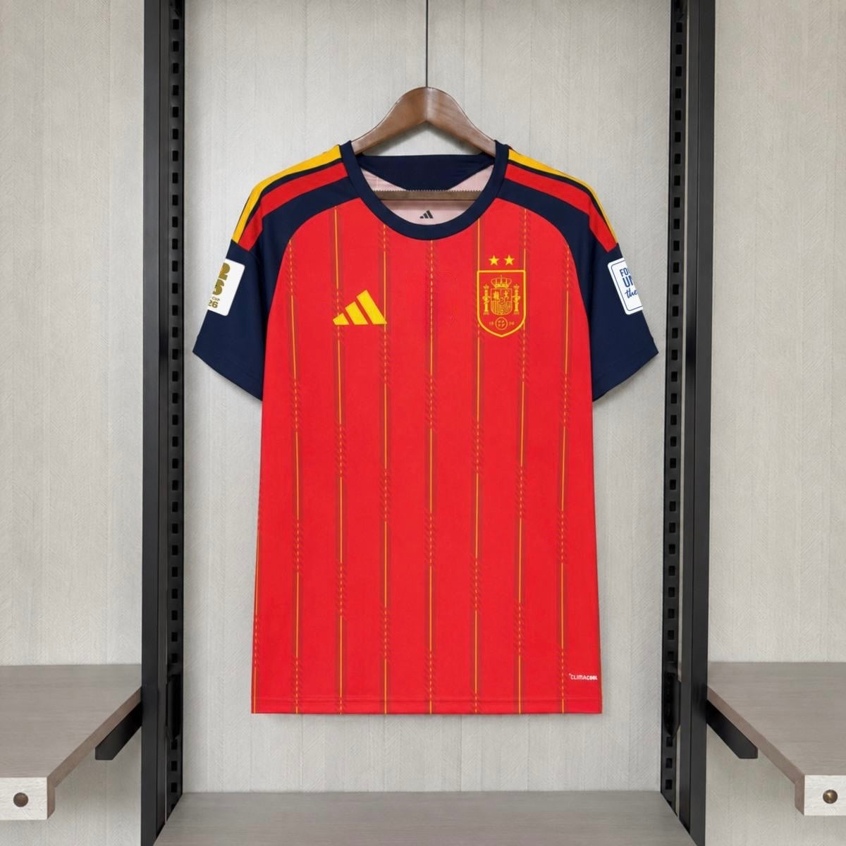 Camisola Seleção da Espanha principal - Copa do Mundo 2026