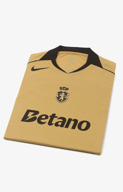 Conjunto infantil S C P alternativa TOTAL 90 dourada 2026/27 - [pré venda: 11 a 22 dias úteis]