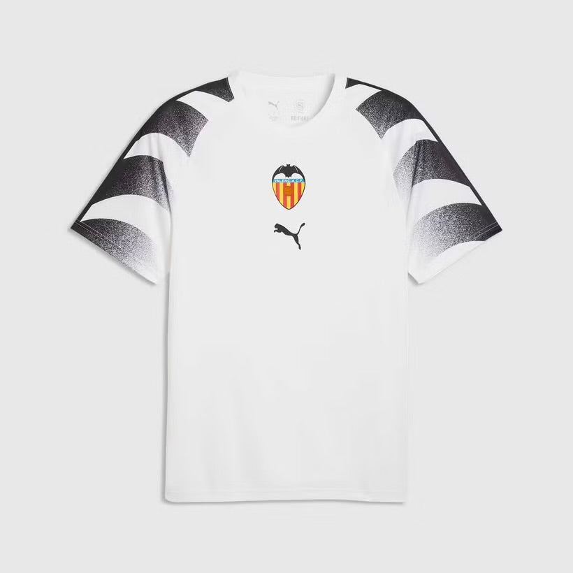 Camisola Valencia pré jogo branca 2026/27