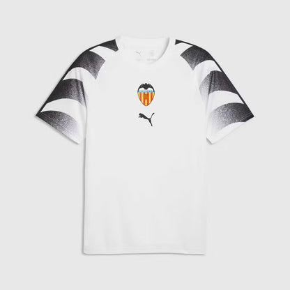 Camisola Valencia pré jogo branca 2026/27