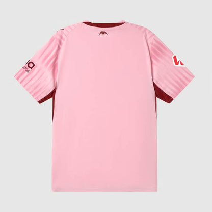 Camisola Valencia terceira rosa 2026/27
