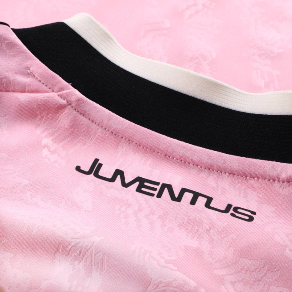 Conjunto Infantil Juventus alternativo rosa 2026/27