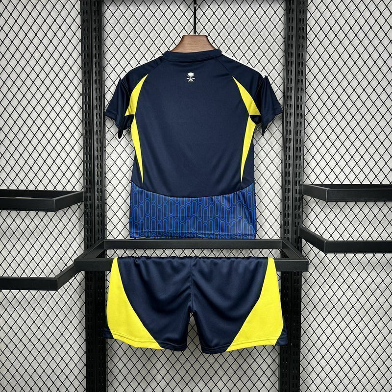 Conjunto infantil Al Nassr azul 24/25 away