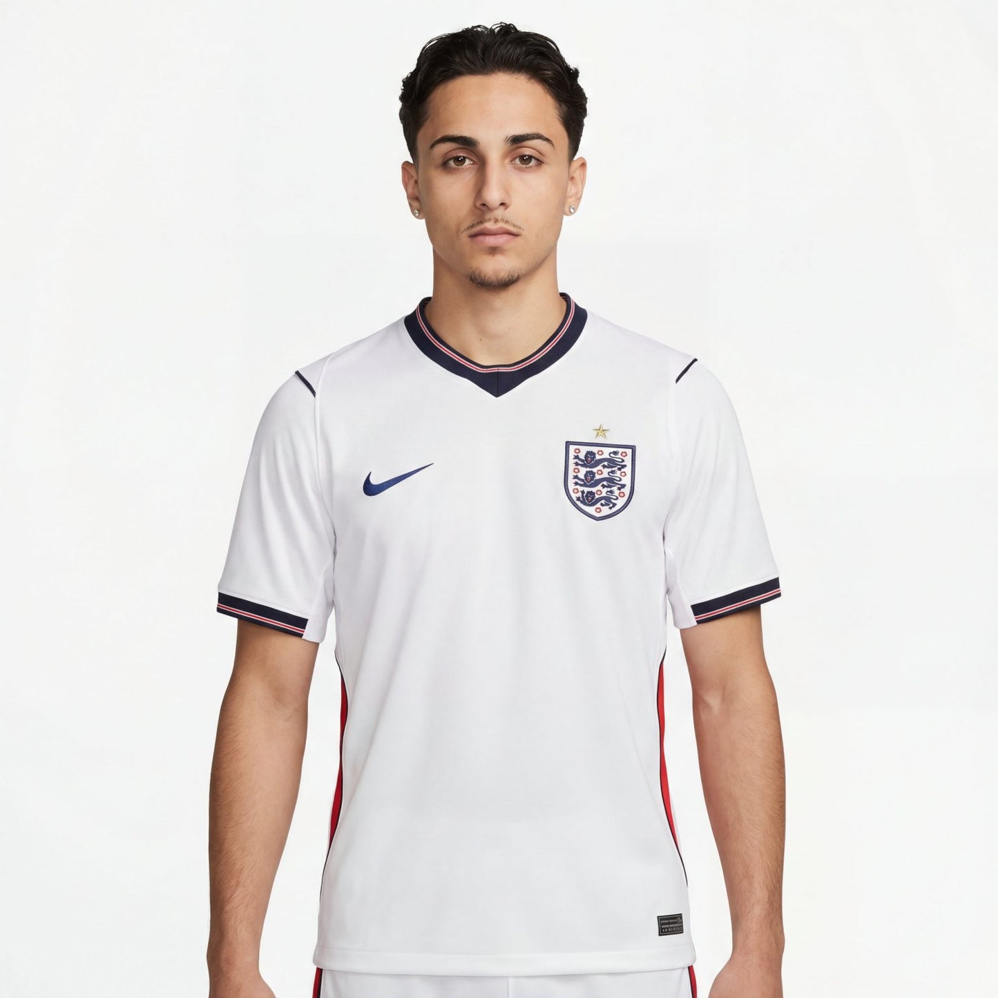 Camisola Seleção da Inglaterra principal branca - Copa do Mundo 2026