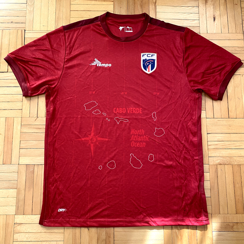 Seleção Cabo Verde 2024 - vermelha