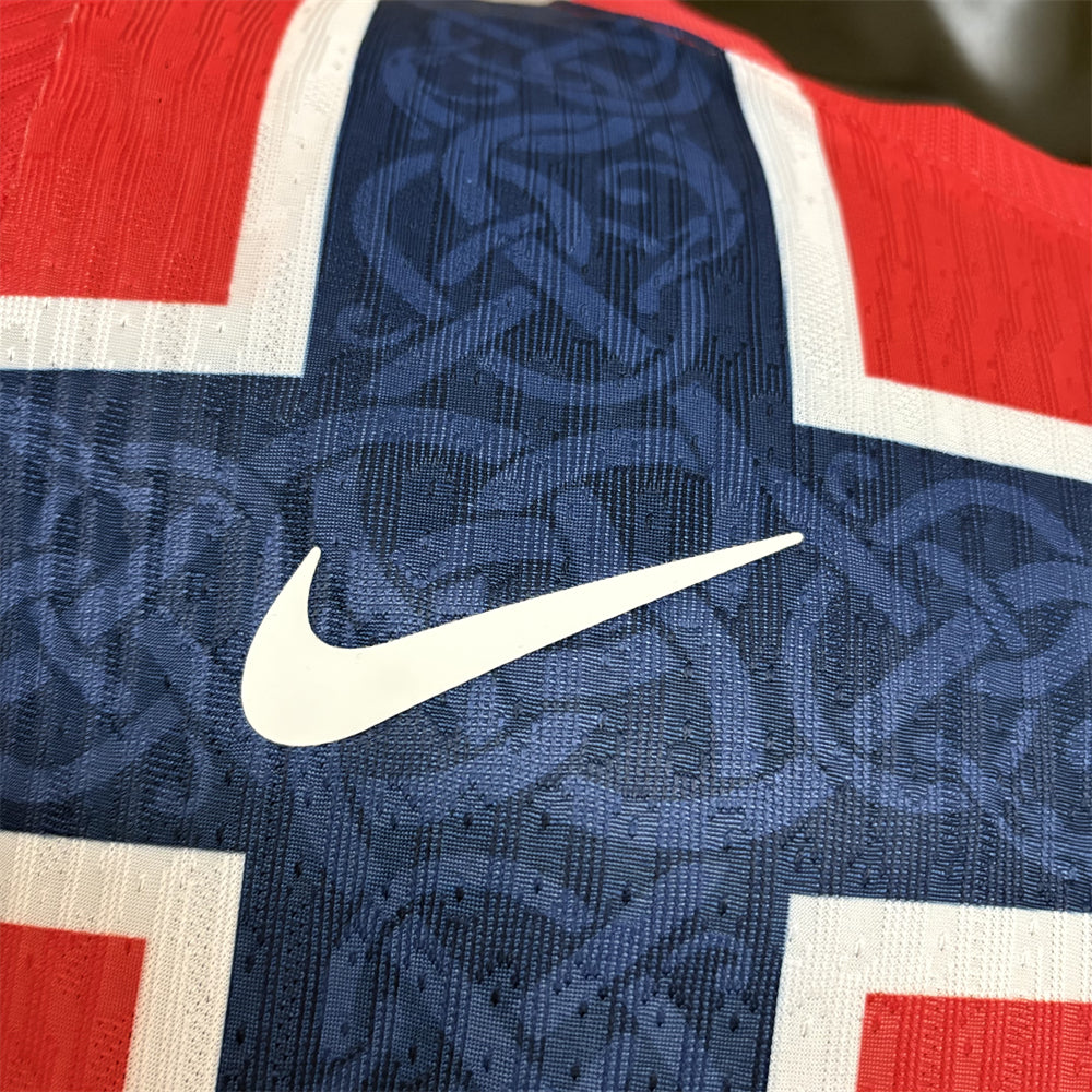 Camisola Seleção da Noruega principal vermelha 2026 - PLAYER