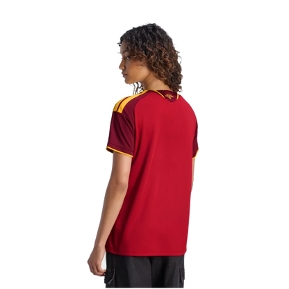 Camisola Feminina AS Roma Principal Vermelha 2026/27 – imagem 4