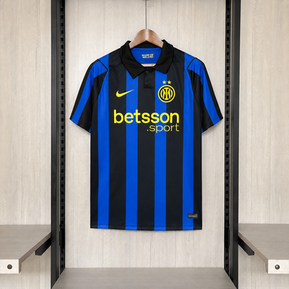 Camisola Inter Milão home azul e preta 2026/27