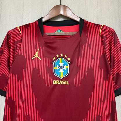 Camisola Brasil Vermelha Copa do Mundo 2026
