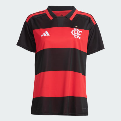 Camisola FEMININA Flamengo Vermelha Home 2026/27