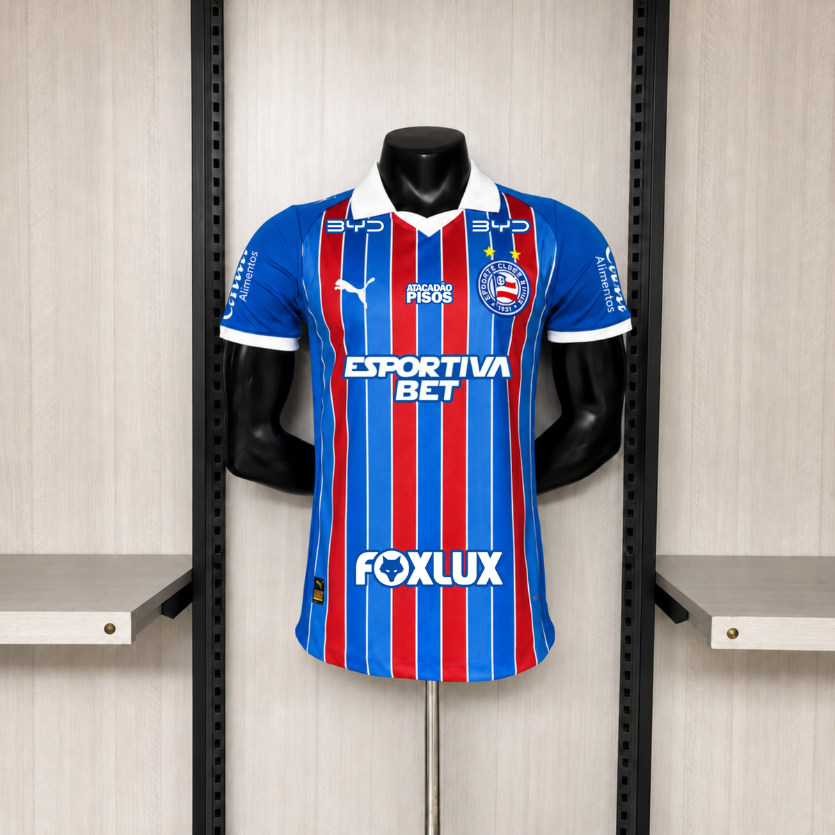 Camisola alternativa vermelha/azul 2026/27 - PLAYER