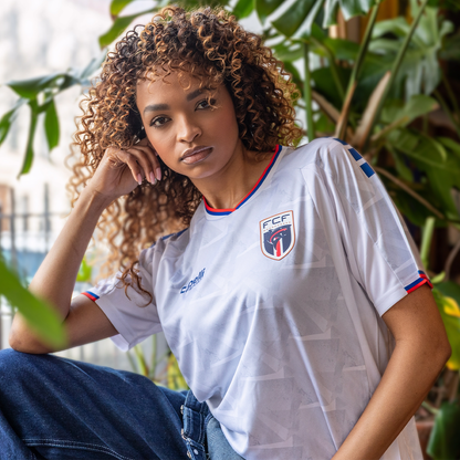 Camisola Seleção Cabo Verde alternativa branca - Copa do Mundo 2026