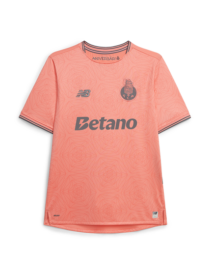 Camisola segundo equipamento rosa 2025/26 simbolo bordado - LANÇAMENTO