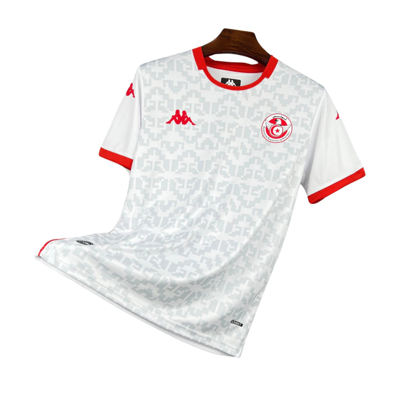 Camisola Seleção da Tunísia alternativa branca - Copa do Mundo 2026