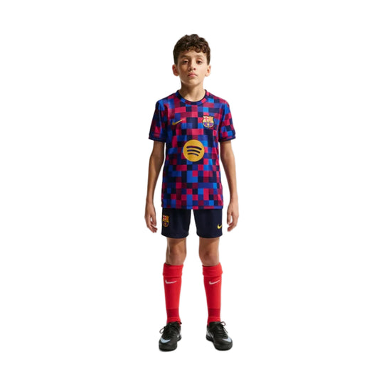 Conjunto Infantil Barcelona pré jogo 2026/27