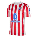 Camisola Atlético Madrid principal vermelha e branca 2025/26