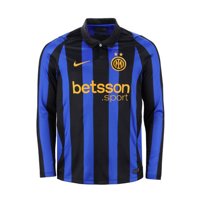 Camisola Inter Milão home azul e preta 2026/27 MANGA LONGA
