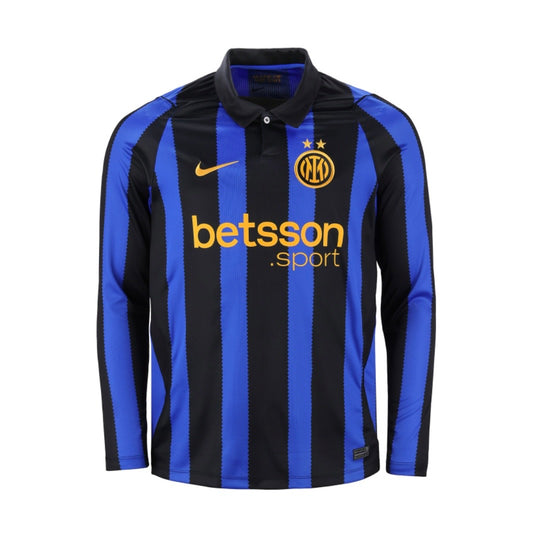 Camisola Inter Milão home azul e preta 2026/27 MANGA LONGA
