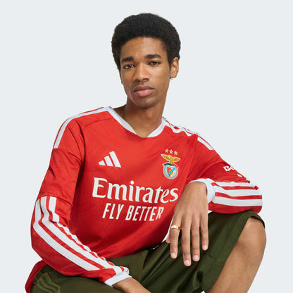Camisola principal MANGA COMPRIDA vermelha 2026/27
