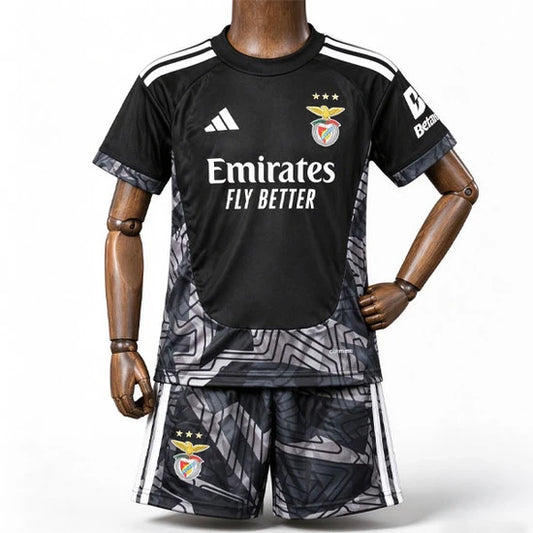 Conjunto Infantil SL Benfica Guarda-Redes Preto 2026/27