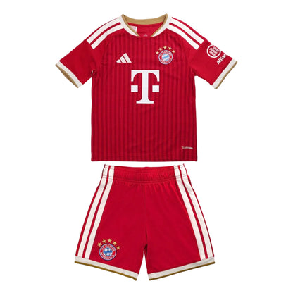 Conjunto Infantil Bayern de Munique principal 2026/27 - vermelha