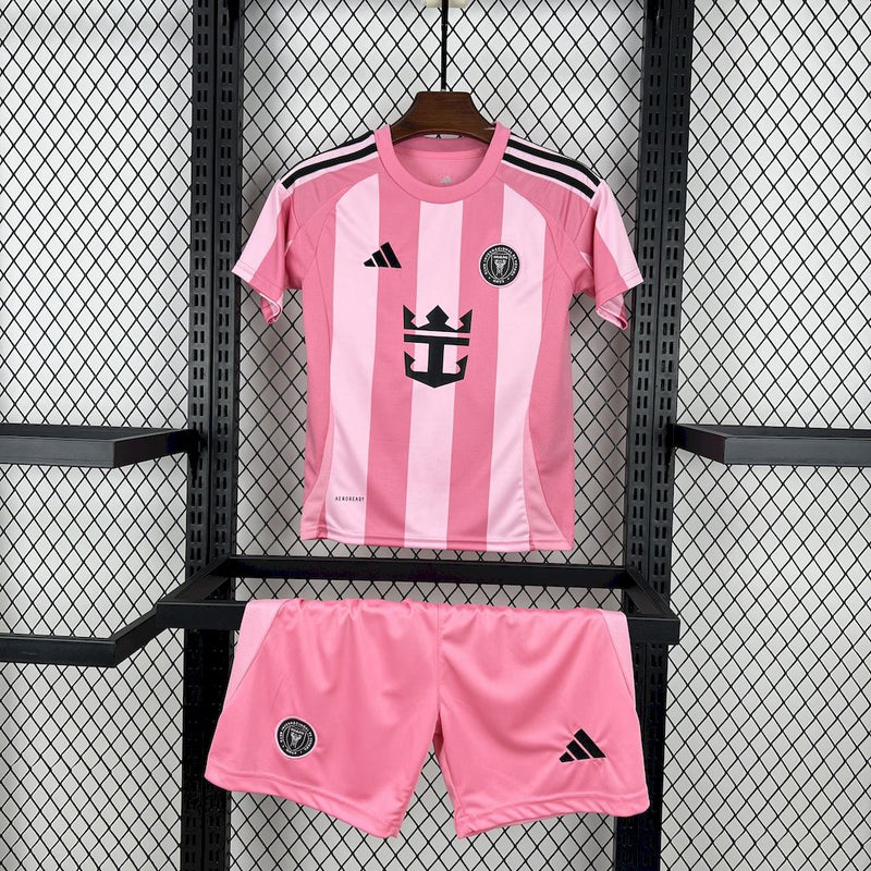 Conjunto Infantil Inter Miami alternativo rosa 2025/26