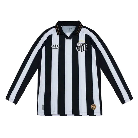 Camisola Away 2026/27 branca/preto - MANGA LONGA