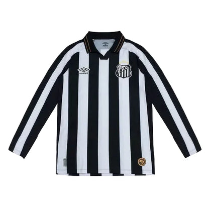 Camisola Away 2026/27 branca/preto - MANGA LONGA