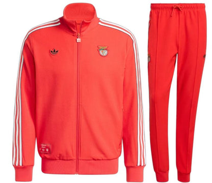 Conjunto blusa e calças S L B x Originals 2025/26 fecho completo